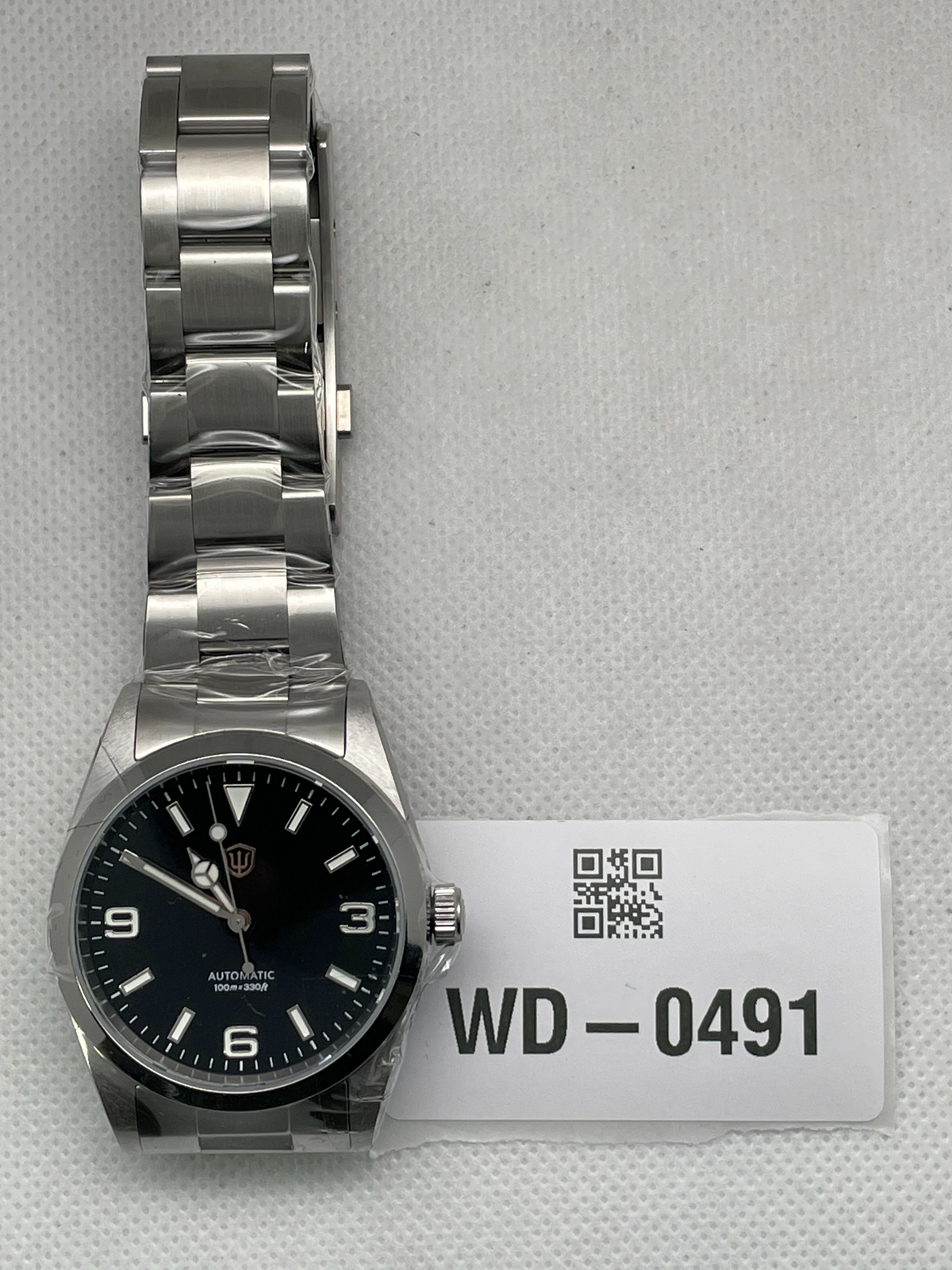 US Pre-Owned Watchdives WD6610 37mm High-Beat Automatic Explore Watch