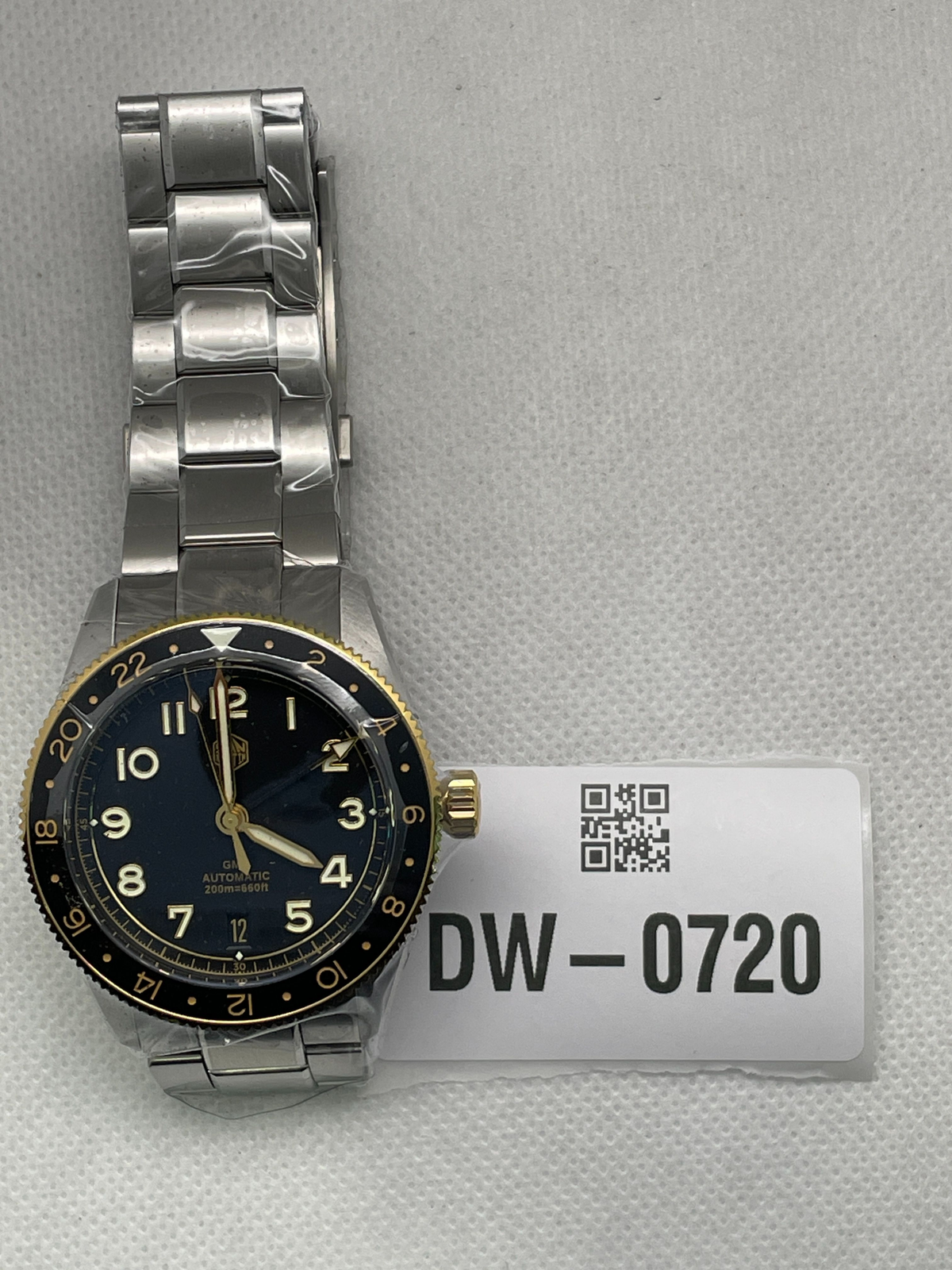 US Pre-Owned Watchdives x San Martin 38mm NH34 GMT Watch SN0140W