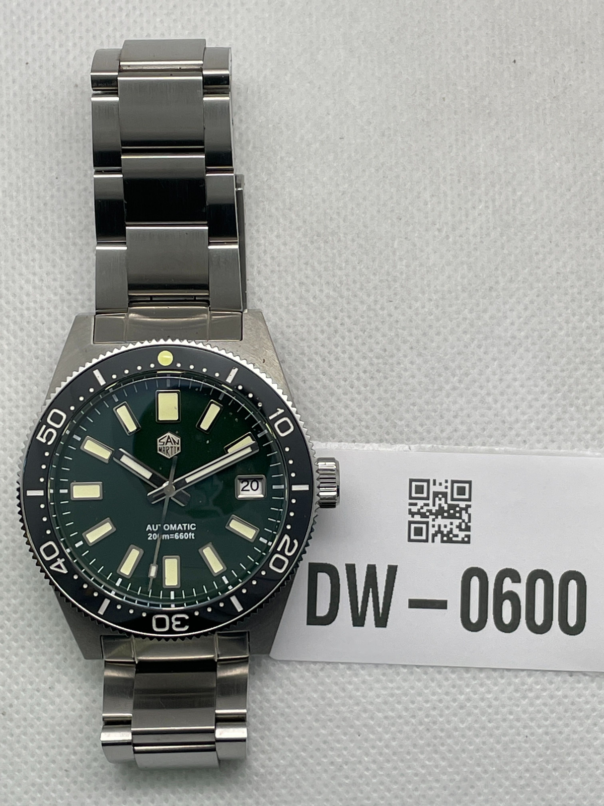 US Pre-Owned  San Martin 39mm 62mas Dive Watch SN007GB