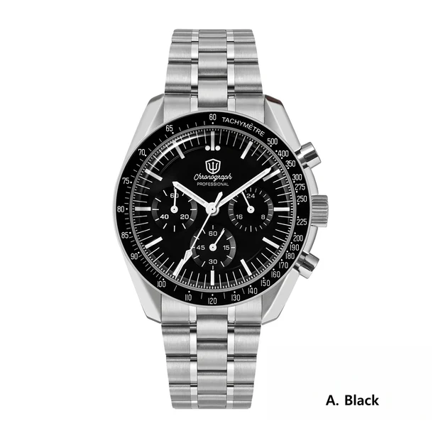 UK Pre-Owned Watchdives 39mm VK63 Chronograph Watch WD1863