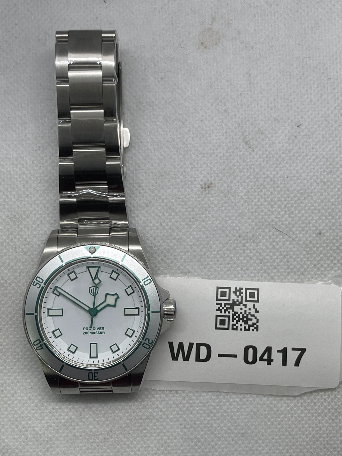 US Pre-Owned Watchdives WD1969 PRO 38mm VH31 Dive Watch