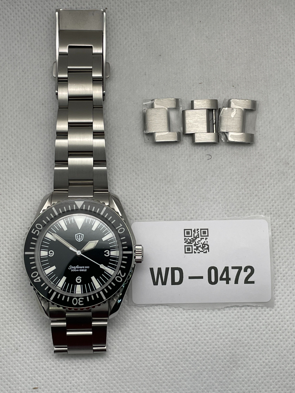 US Pre-Owned Seafarer WD1967Q 39mm VH31 Diver Watch