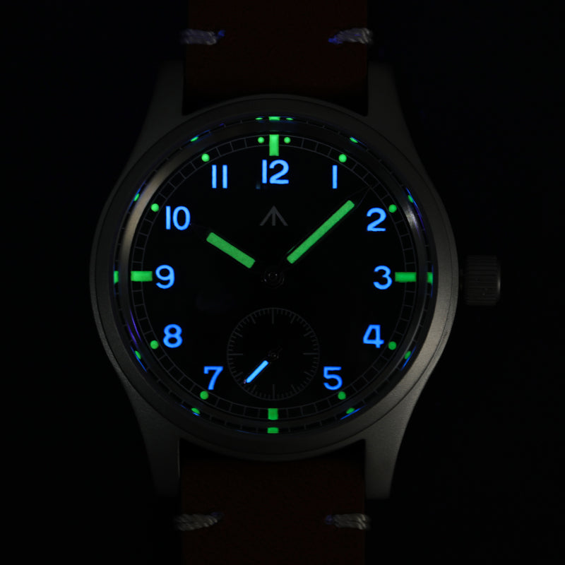 US Pre-Owned Militado 36mm D12 Sapphire Crystal Quartz Field Watch