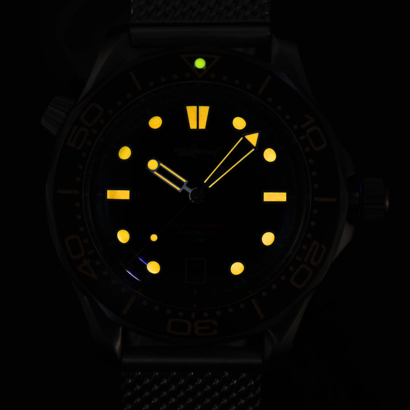 US Pre-Owned V2 Heimdallr Titanium 007 Edition NTTD Dive Watch