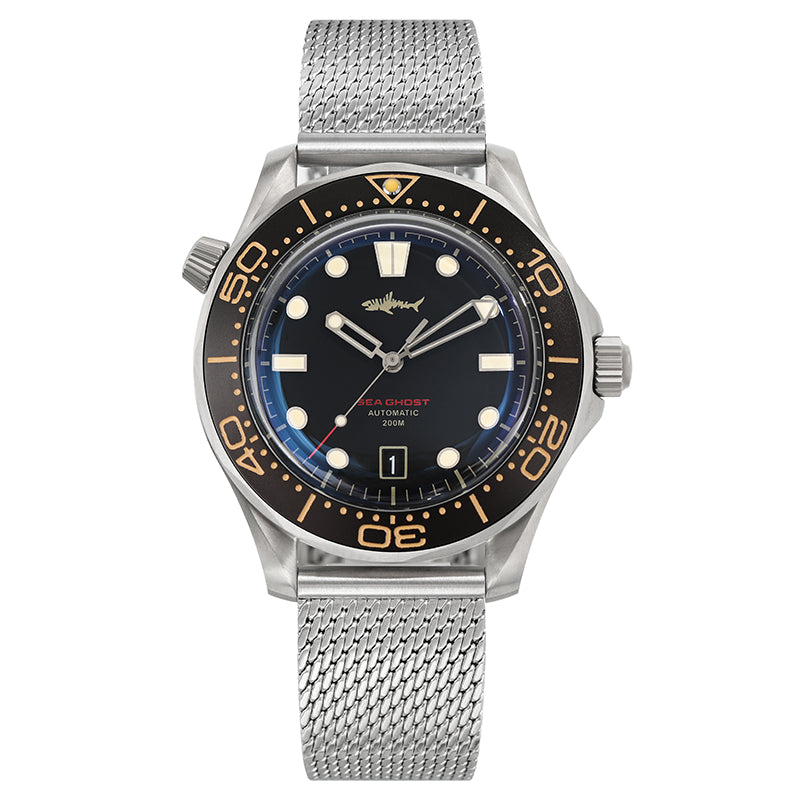 US Pre-Owned V2 Heimdallr Titanium 007 Edition NTTD Dive Watch