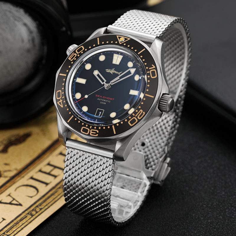US Pre-Owned V2 Heimdallr Titanium 007 Edition NTTD Dive Watch