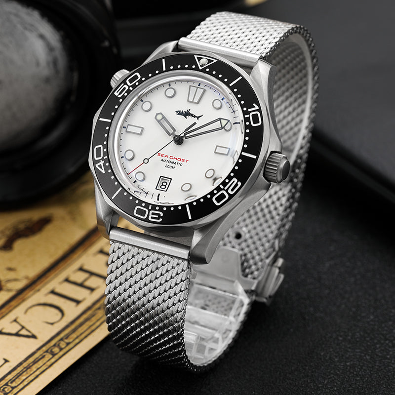 US Pre-Owned V2 Heimdallr Titanium 007 Edition NTTD Dive Watch