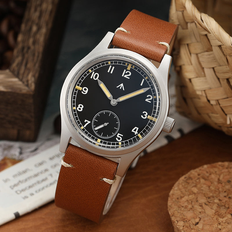 US Pre-Owned Militado 36mm D12 Sapphire Crystal Quartz Field Watch
