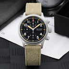 US Pre-Owned Militado Retro VK67 Quartz Chronograph Watch - 3 Dial