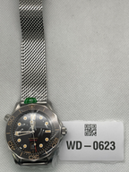 US Pre-Owned Watchdives WD007 Top Hat Sapphire PT5000/SL3001 Titanium Dive Watch