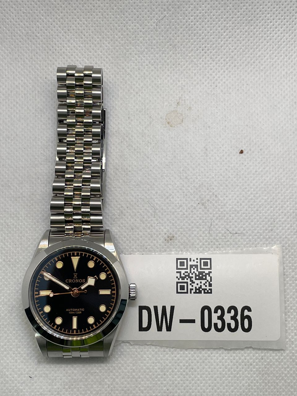 US Pre-Owned Cronos L6036 36mm PT5000 Snowflake Automatic Watch