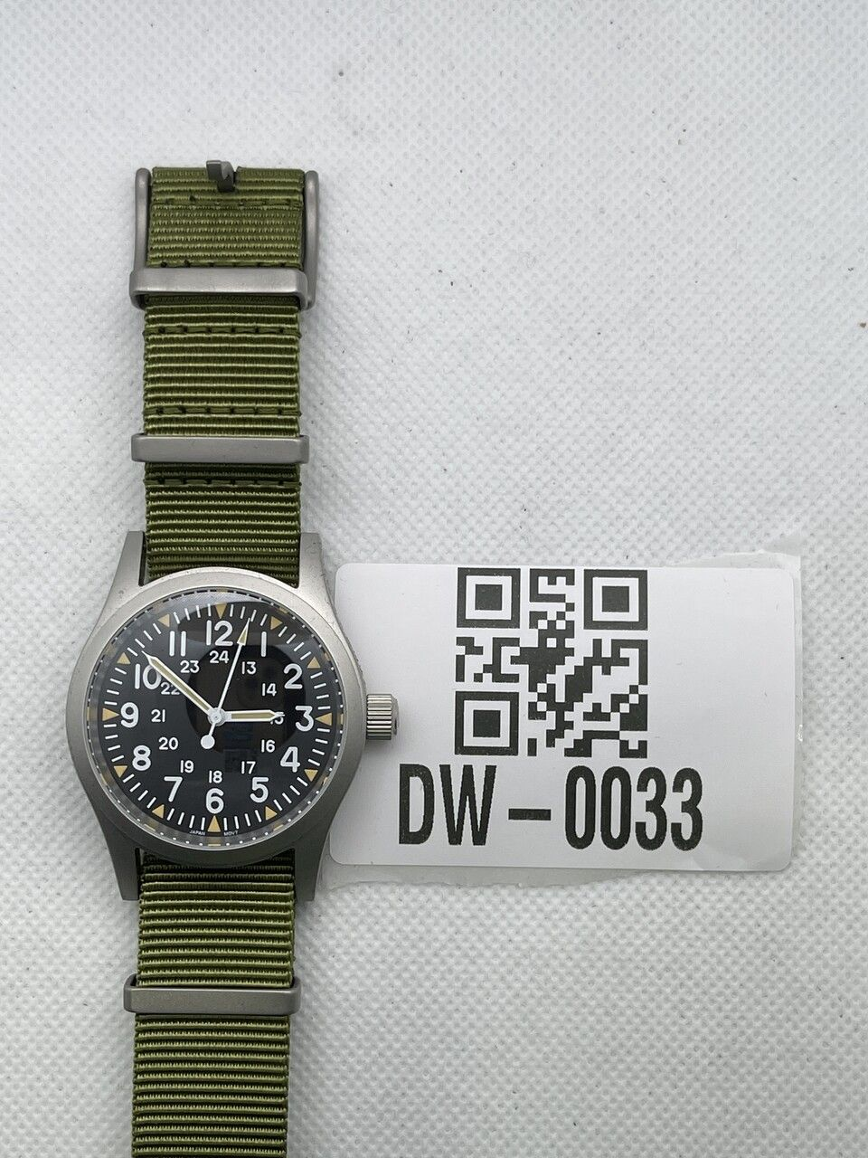US Pre-Owned Militado Sapphire Crystal 38mm Field Watch ML05
