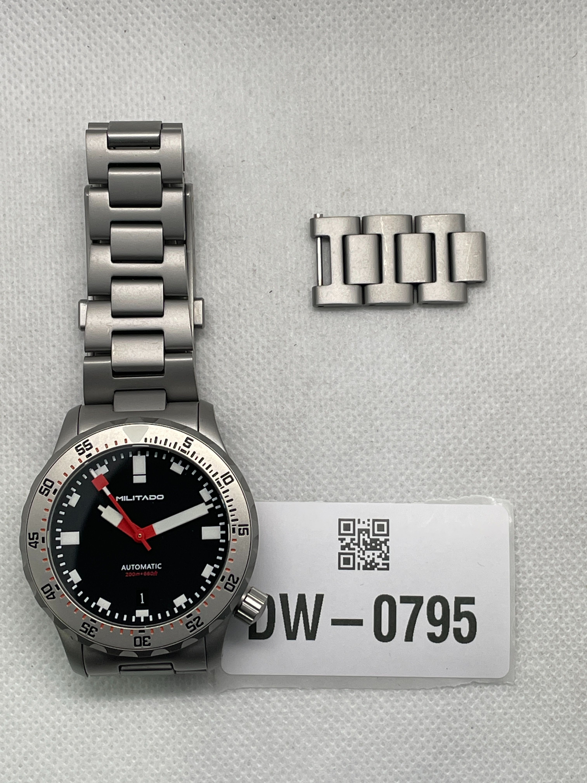 US Pre-Owned Militado 39mm PT5000 Automatic Mech Watch ML20