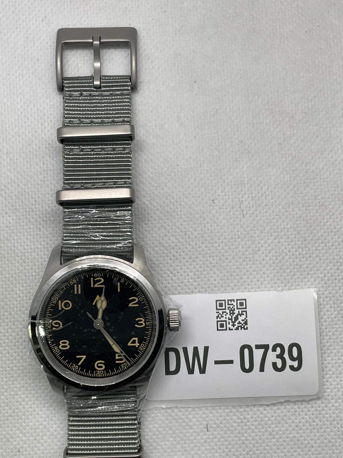 US Pre-Owned Militado ML08 38mm Field Watch – VH31 / Ronda 515