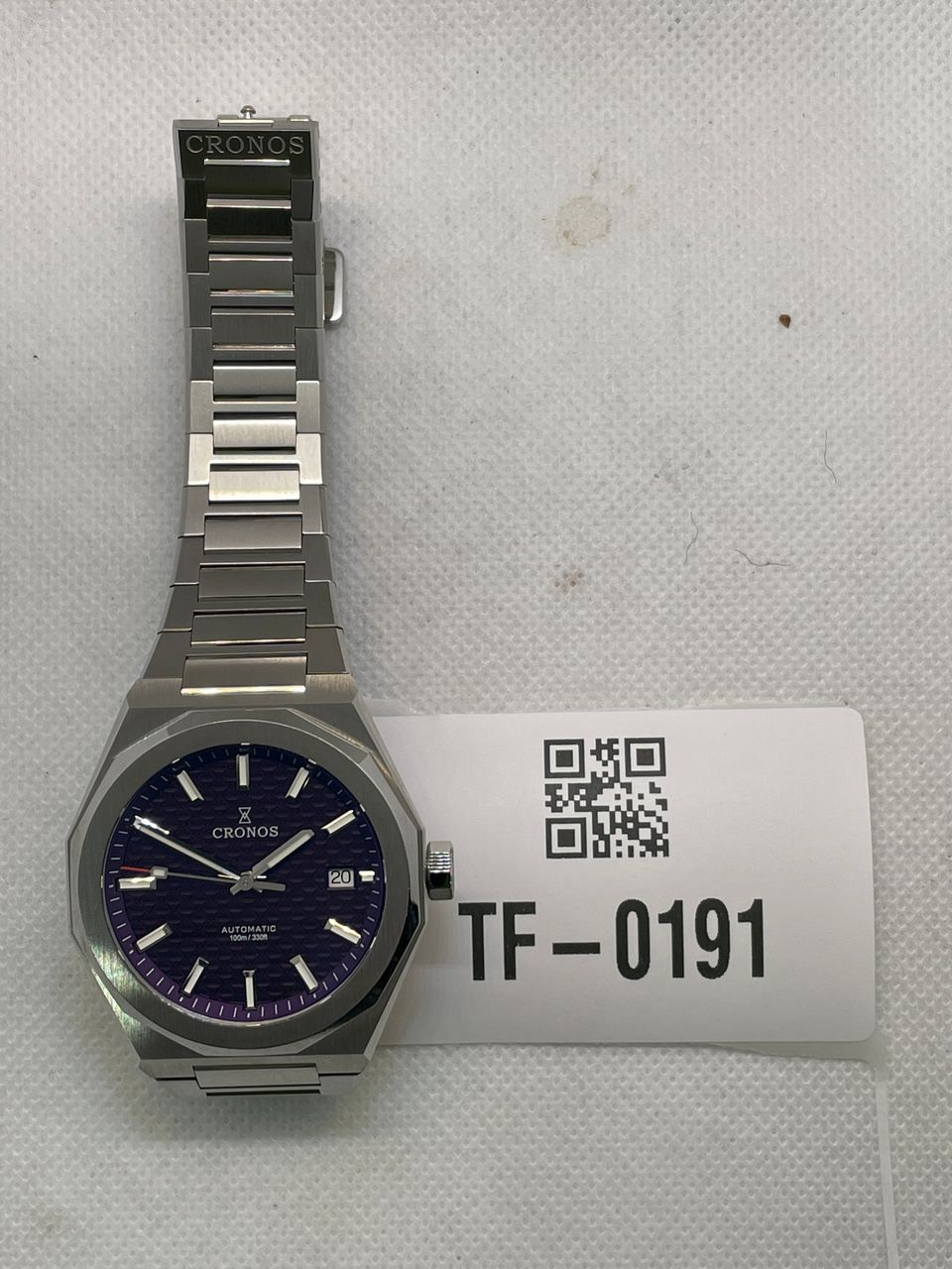 US Pre-Owned Cronos 39mm Skyline PT5000 Men Watch L6028 V2