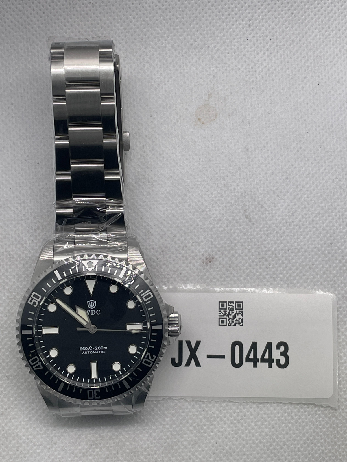 US Pre-Owned Watchdives WD5513M 9015/90S5 Vintage Sub Watch