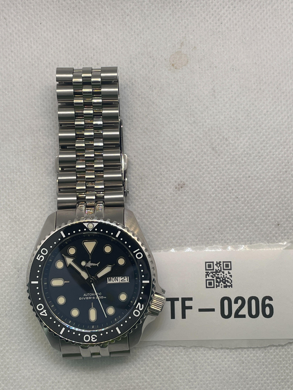 US Pre-Owned Heimdallr SKX007 Applied Mechanical Watch V2