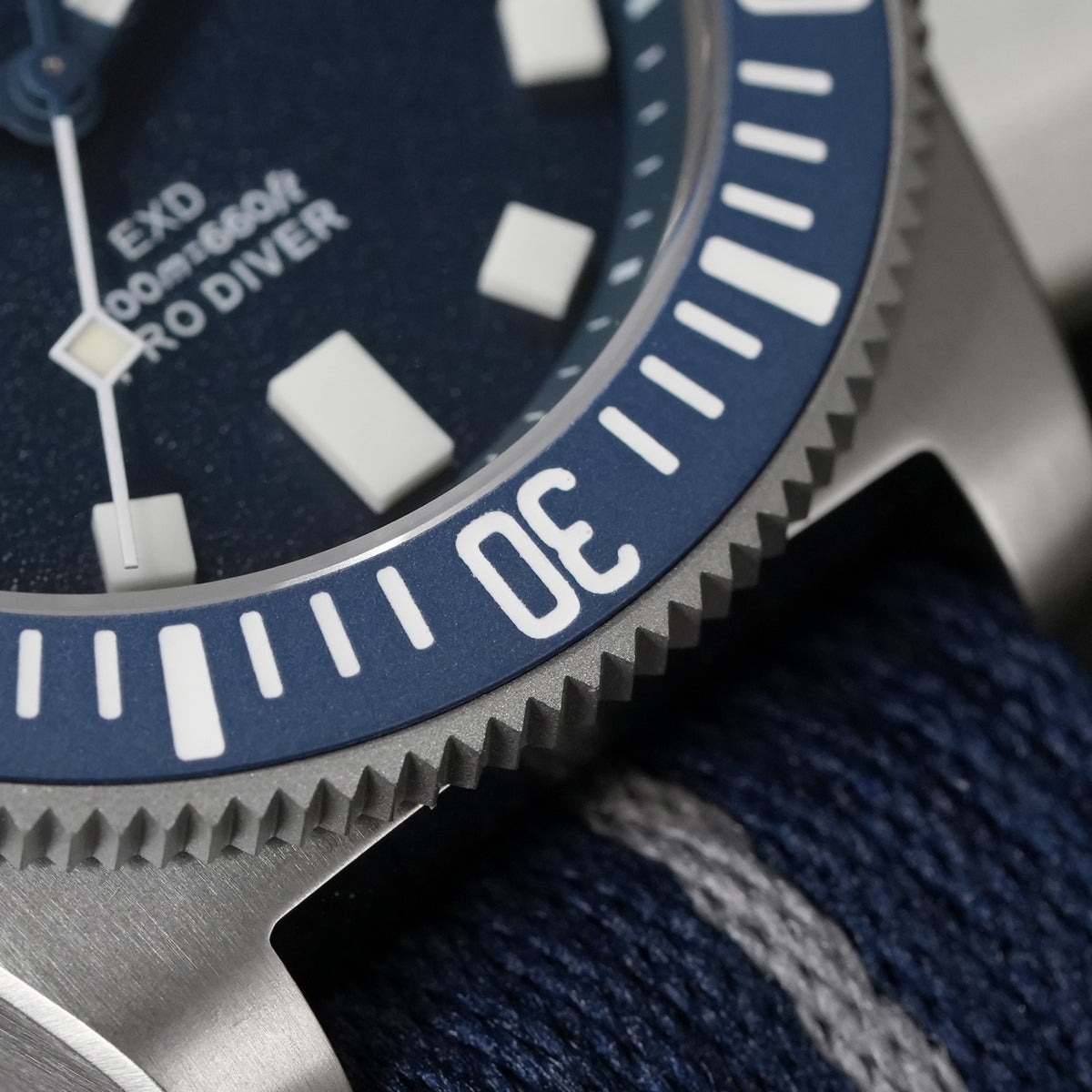 EU Pre-Owned Watchdives EXD-38 38mm Titanium VH31 Dive Watch
