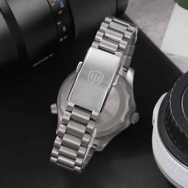 US Pre-Owned Watchdives WD007 V4 PT5000 42mm Titanium NTTD Dive Watch