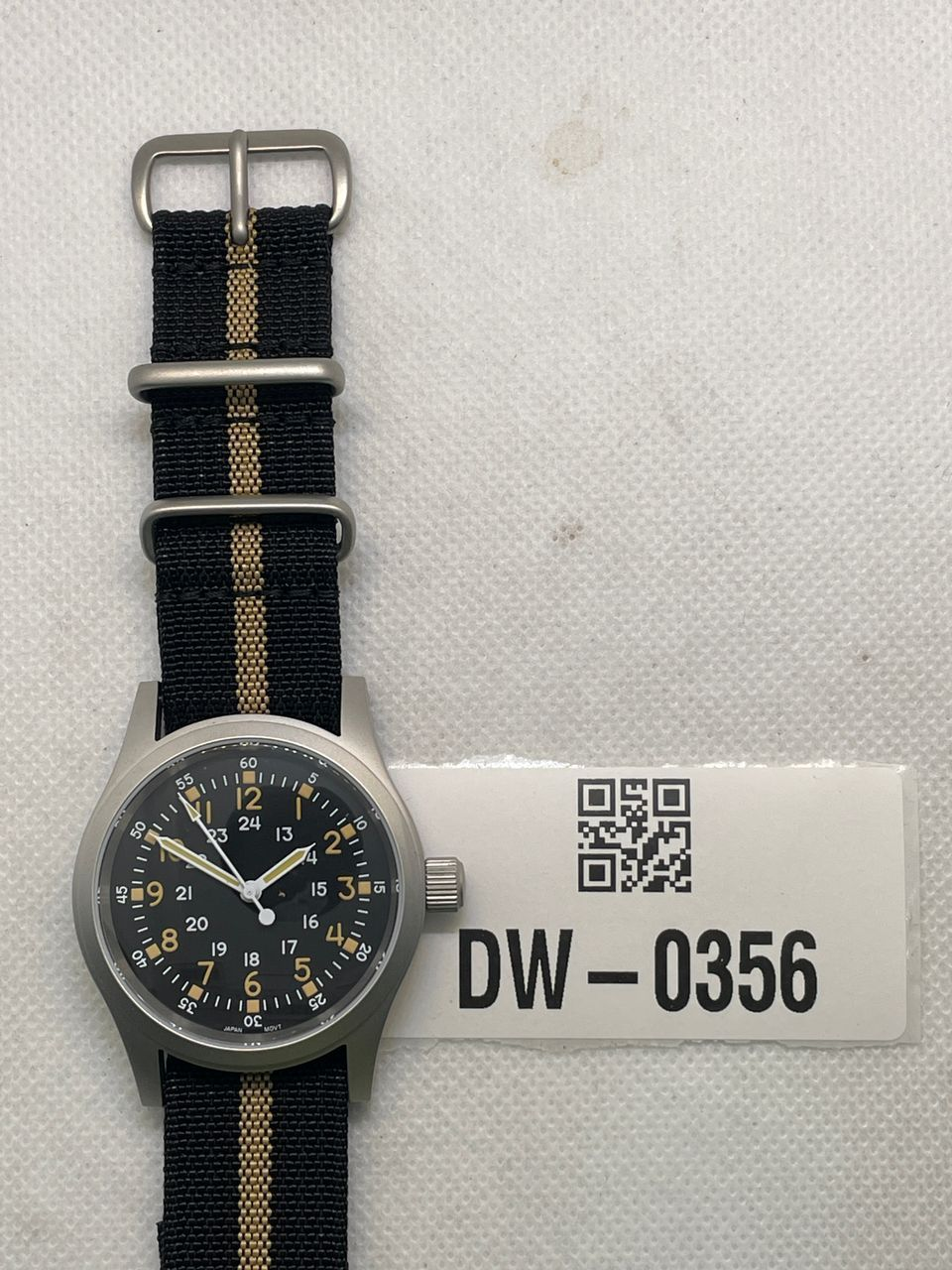 US Pre-Owned Militado Sapphire Crystal 38mm Field Watch ML05