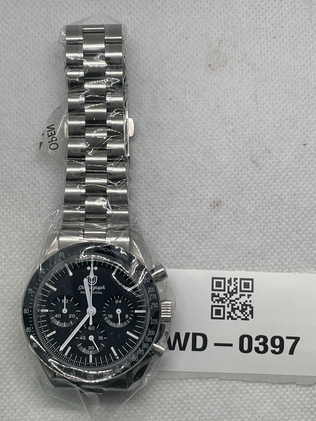 US Pre-Owned Watchdives 39mm VK63 Chronograph Watch WD1863