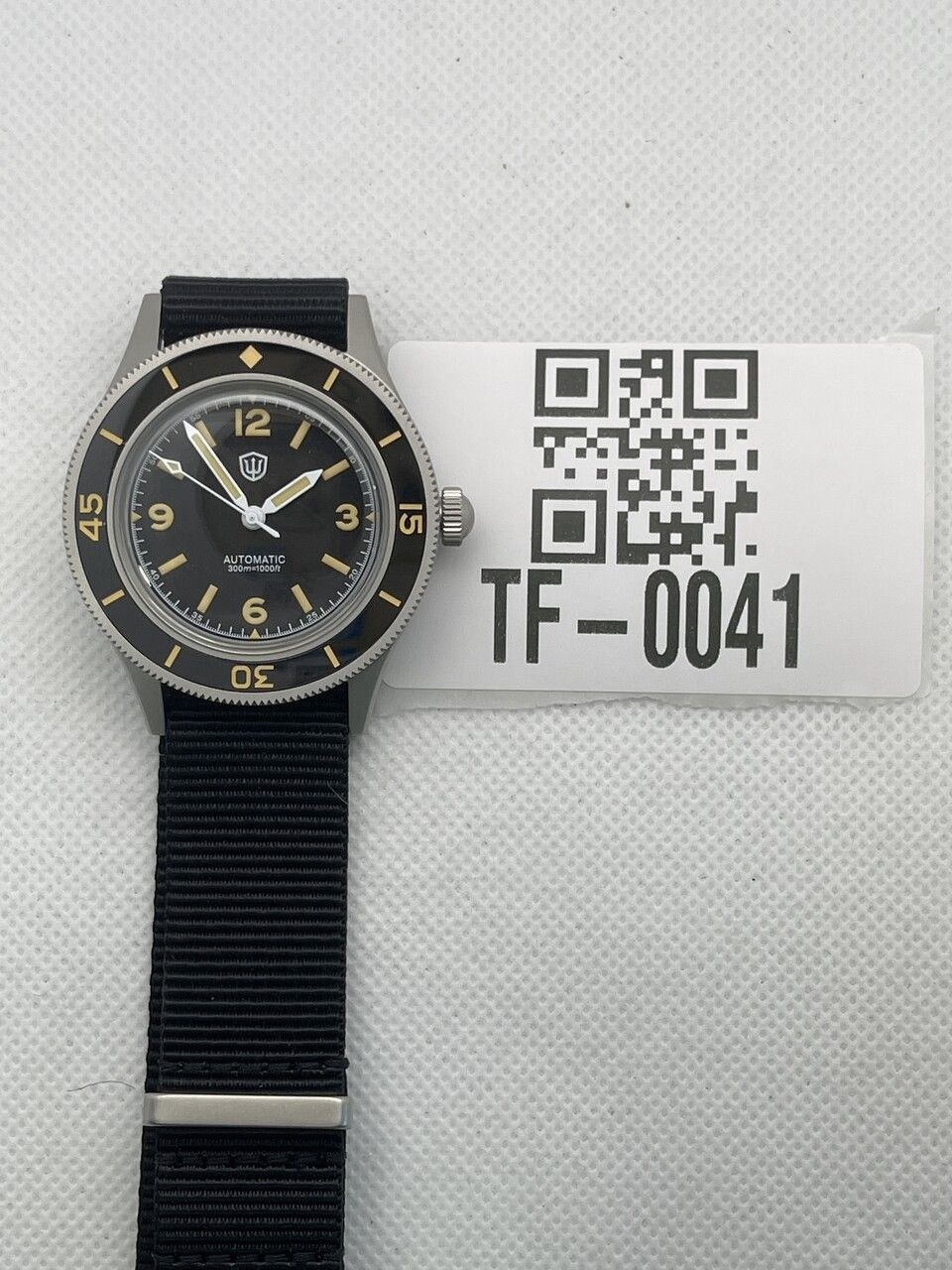 US Pre-Owned Watchdives WD50Ti Titanium 50-Fathoms NH35 Dive Watch
