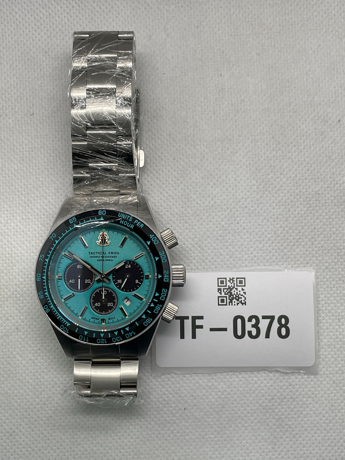 US Pre-Owned Tactical Frog VS75 Solar Chronograph Watch