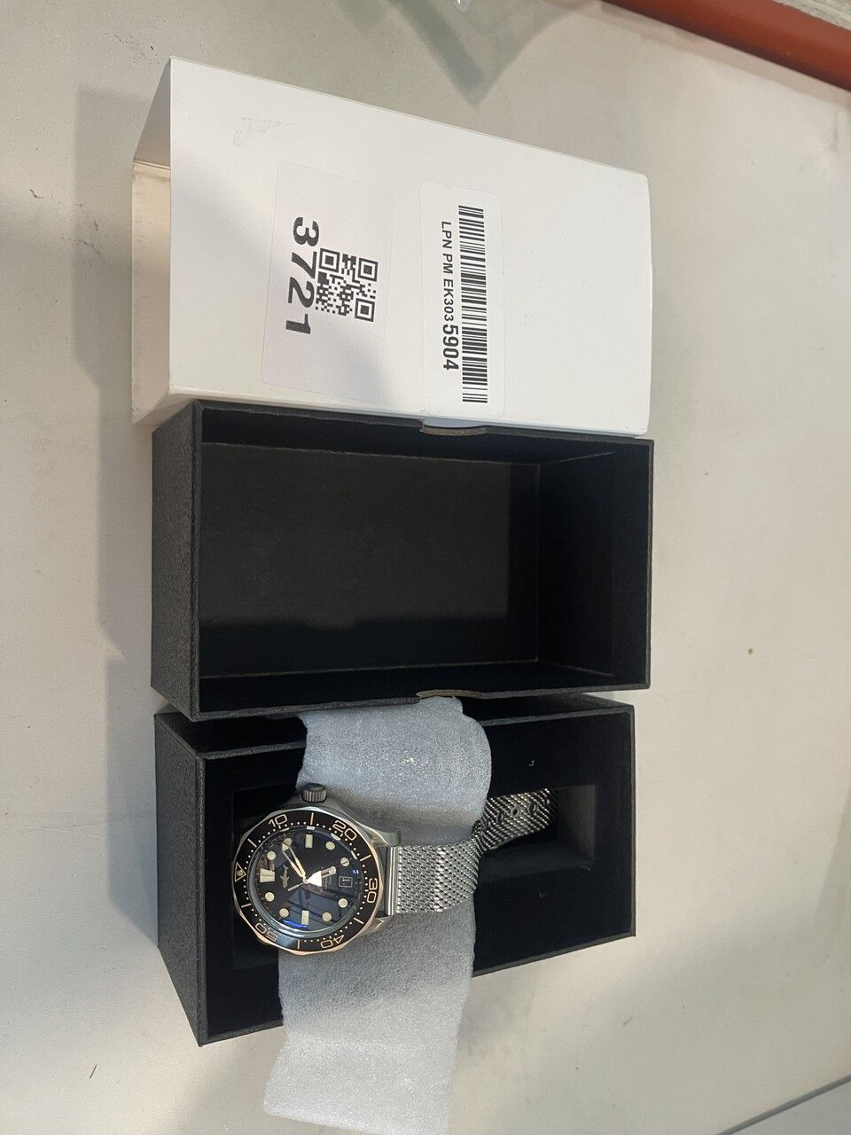 US Pre-Owned V2 Heimdallr Titanium 007 Edition NTTD Dive Watch