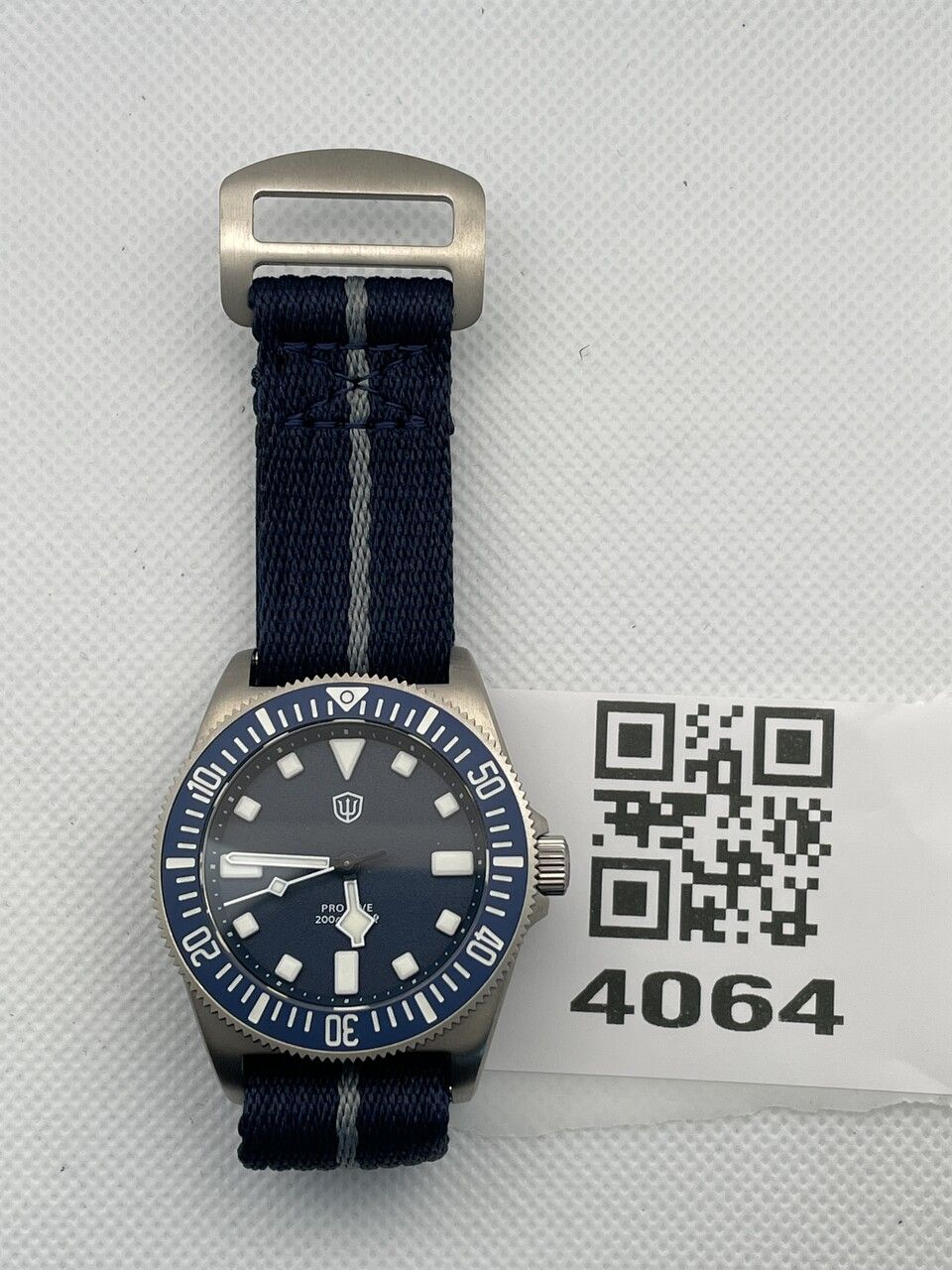 EU Pre-Owned Watchdives 40mm EXD Titanium Diver Watch