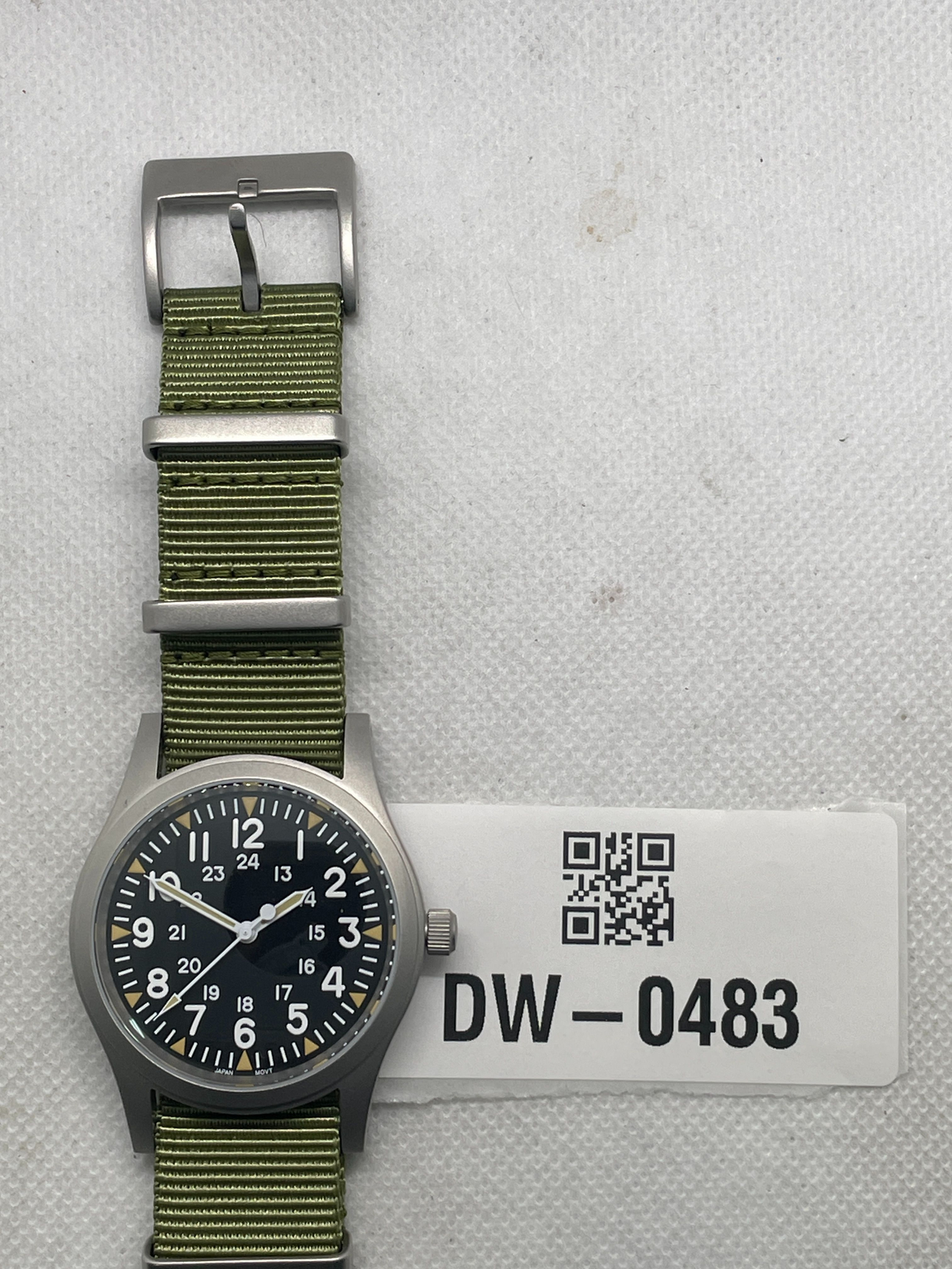US Pre-Owned Militado Sapphire Crystal 38mm Field Watch ML05