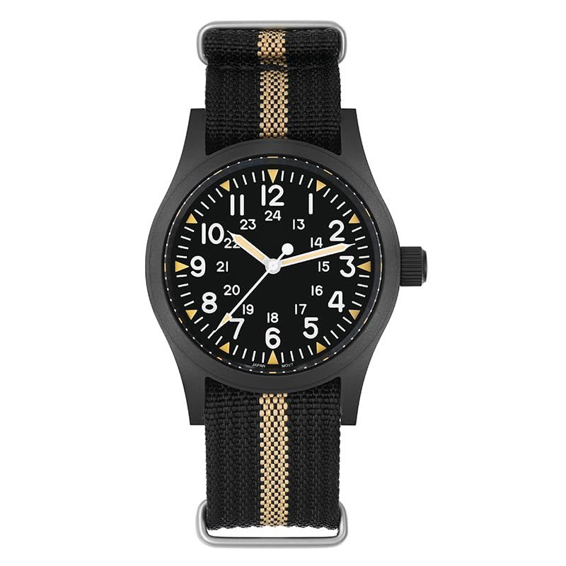 EU Pre-Owned Militado Sapphire Crystal 38mm Field Watch ML05