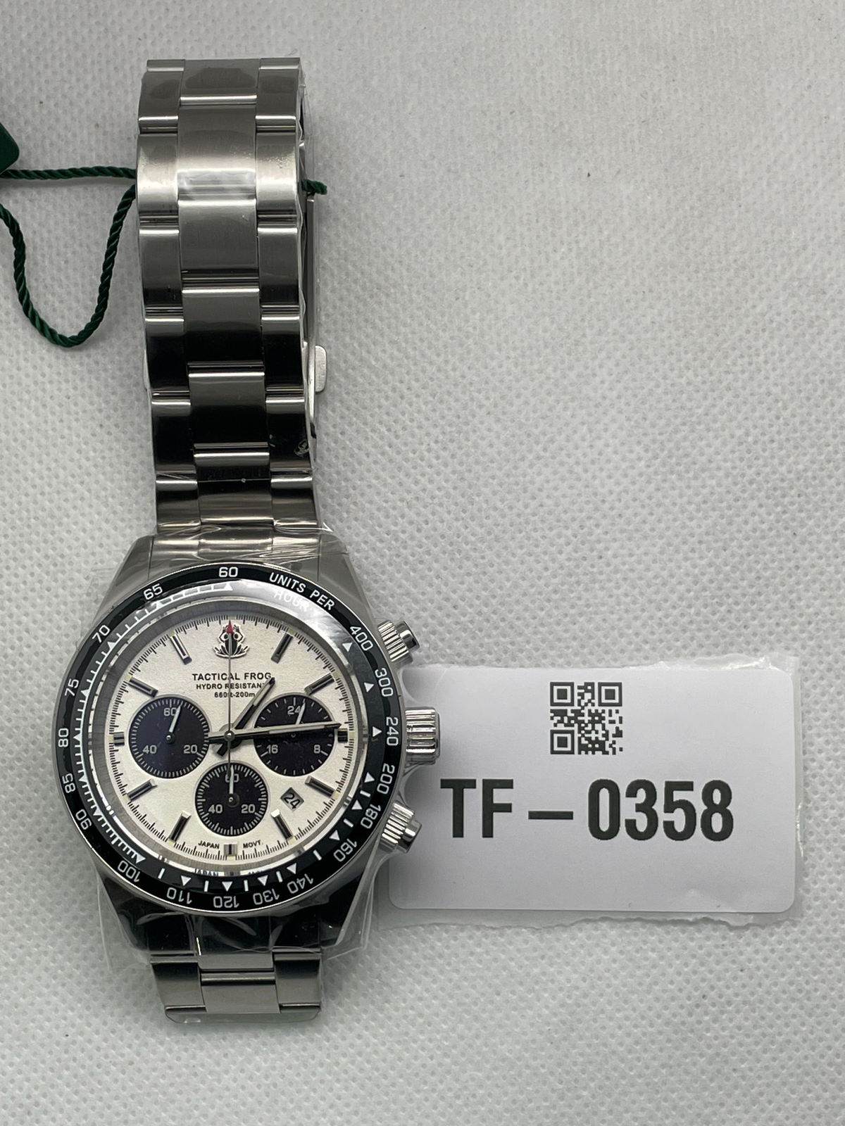 US Pre-Owned Tactical Frog VS75 Solar Chronograph Watch