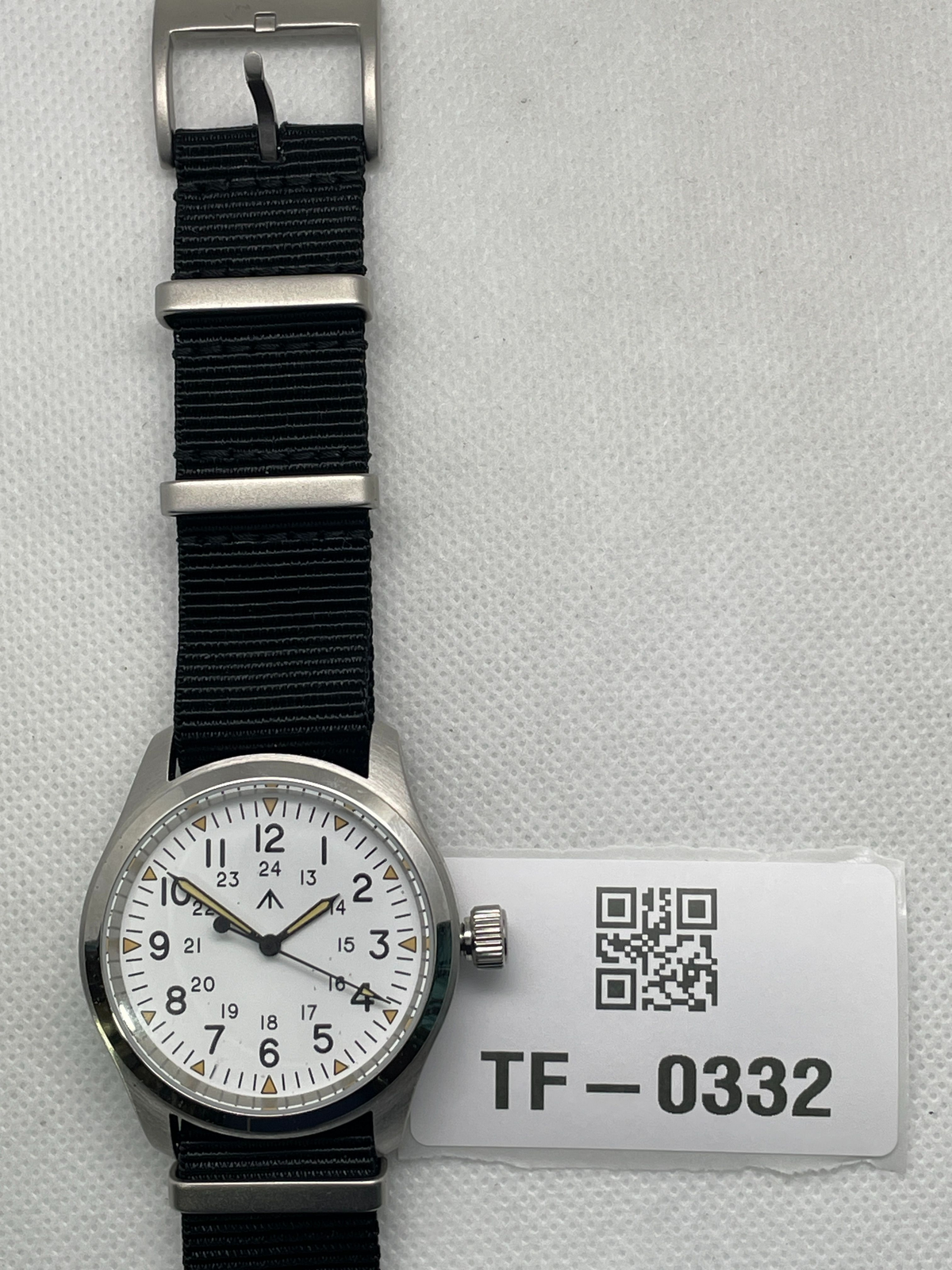 US Pre-Owned Militado ML08 38mm Field Watch – VH31 / Ronda 515