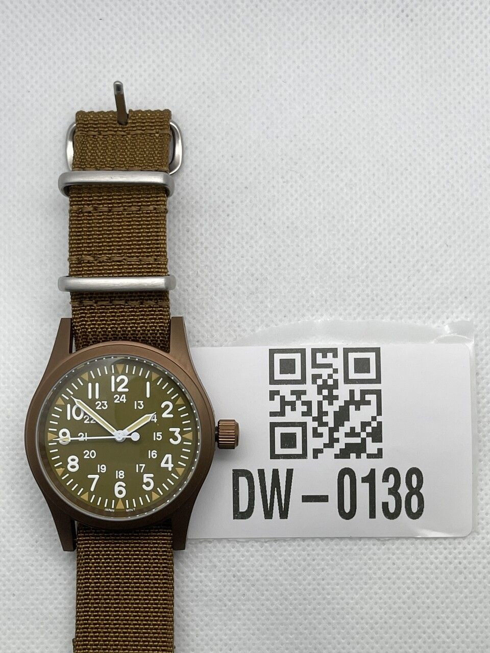 US Pre-Owned Militado Sapphire Crystal 38mm Field Watch ML05