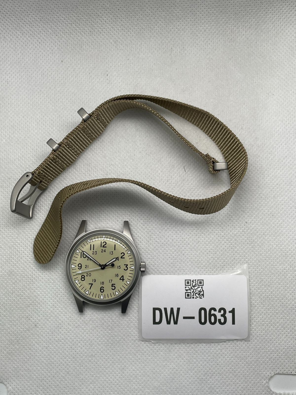 US Pre-Owned Militado VH31 36mm Field Watch ML07
