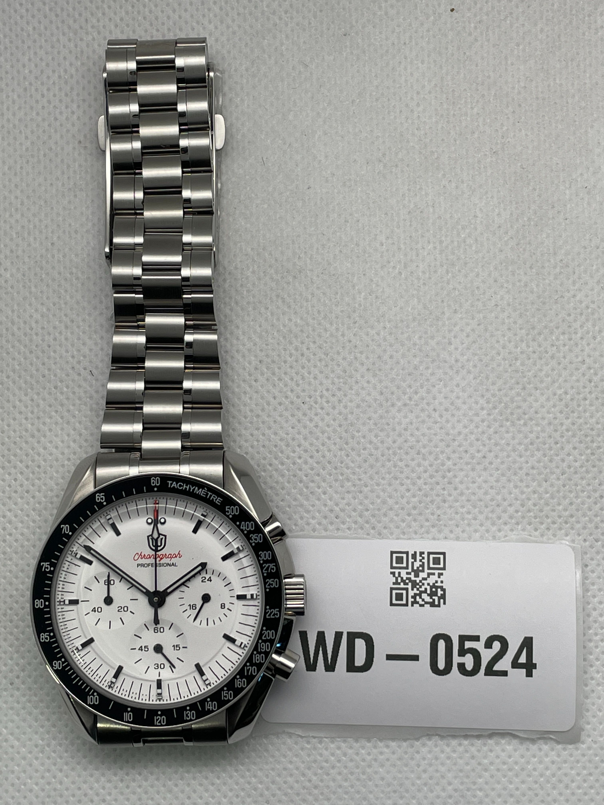 US Pre-Owned Watchdives WD1863 39mm VK63 Chronograph Watch