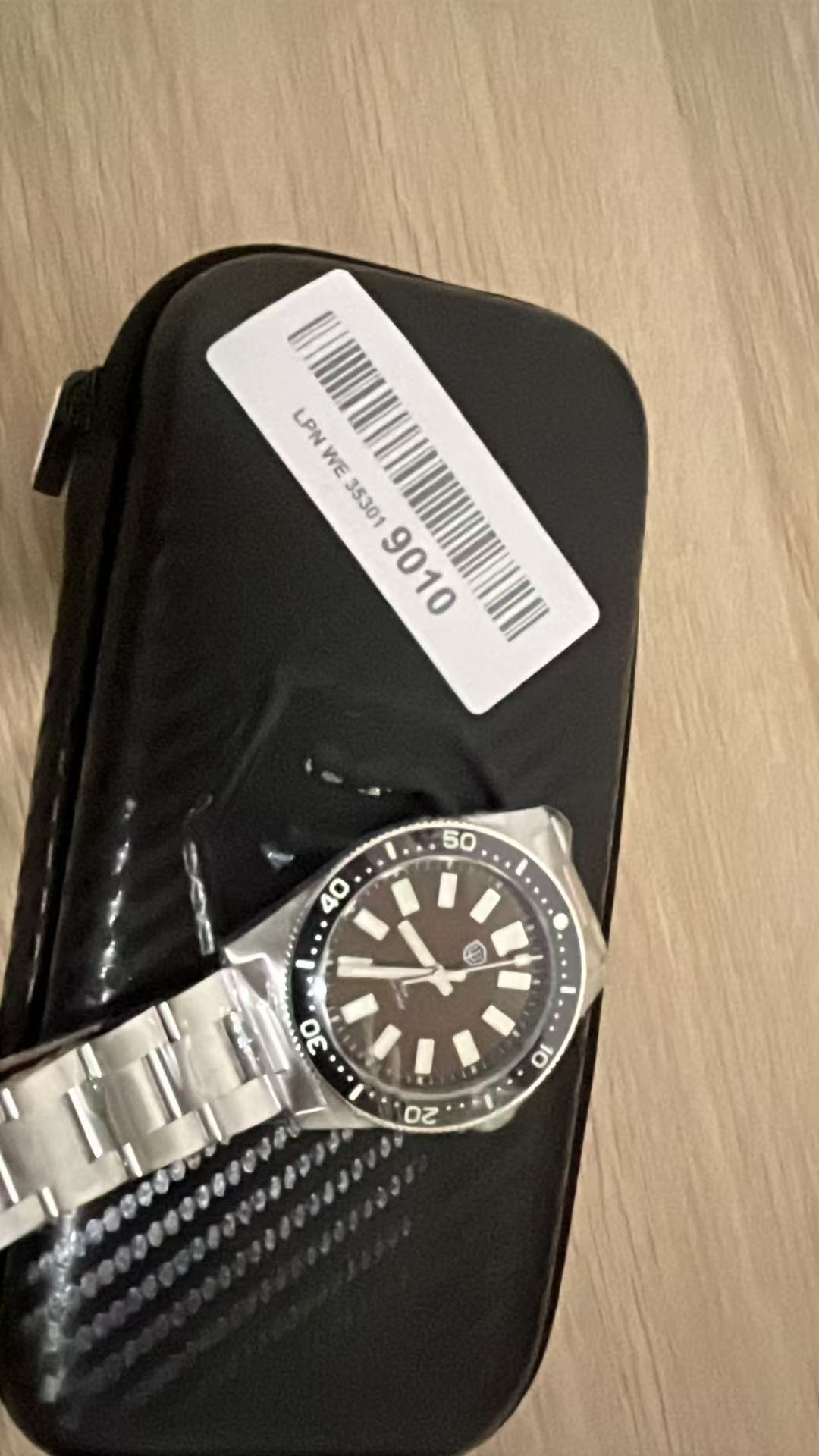 EU Pre-Owned Watchdives WD1965 38mm VH31 62MAS Dive Watch