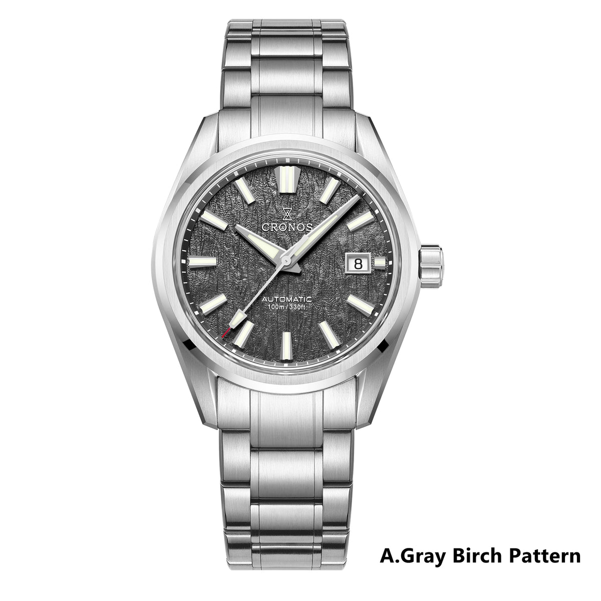 US Pre-Owned Cronos 39mm PT5000 Automatic Watch L6037