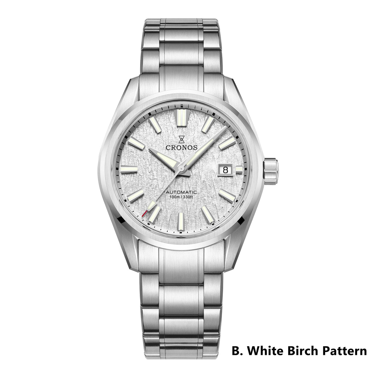 US Pre-Owned Cronos 39mm PT5000 Automatic Watch L6037