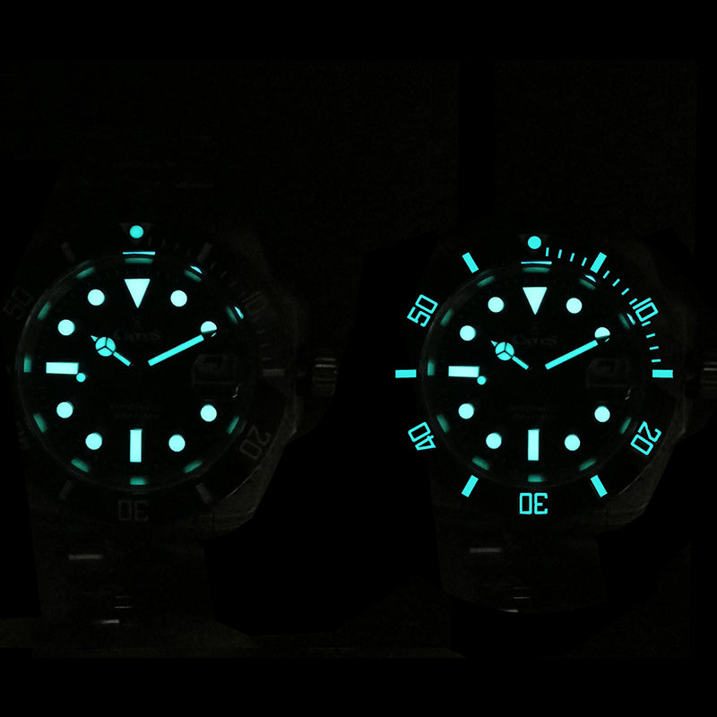 US Pre-Owned Cronos 2.5x Water Ghost PT5000 Dive Watch L6005