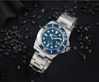 US Pre-Owned Cronos 2.5x Water Ghost PT5000 Dive Watch L6005