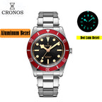 US Pre-Owned Cronos 37mm PT5000 Vintage Diver Watch L6033