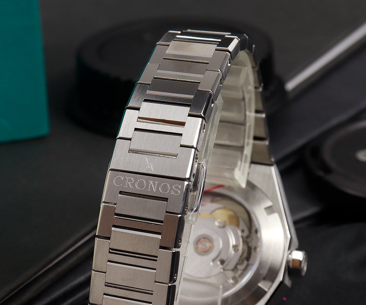US Pre-Owned Cronos 39mm Skyline PT5000 Men Watch L6028 V2