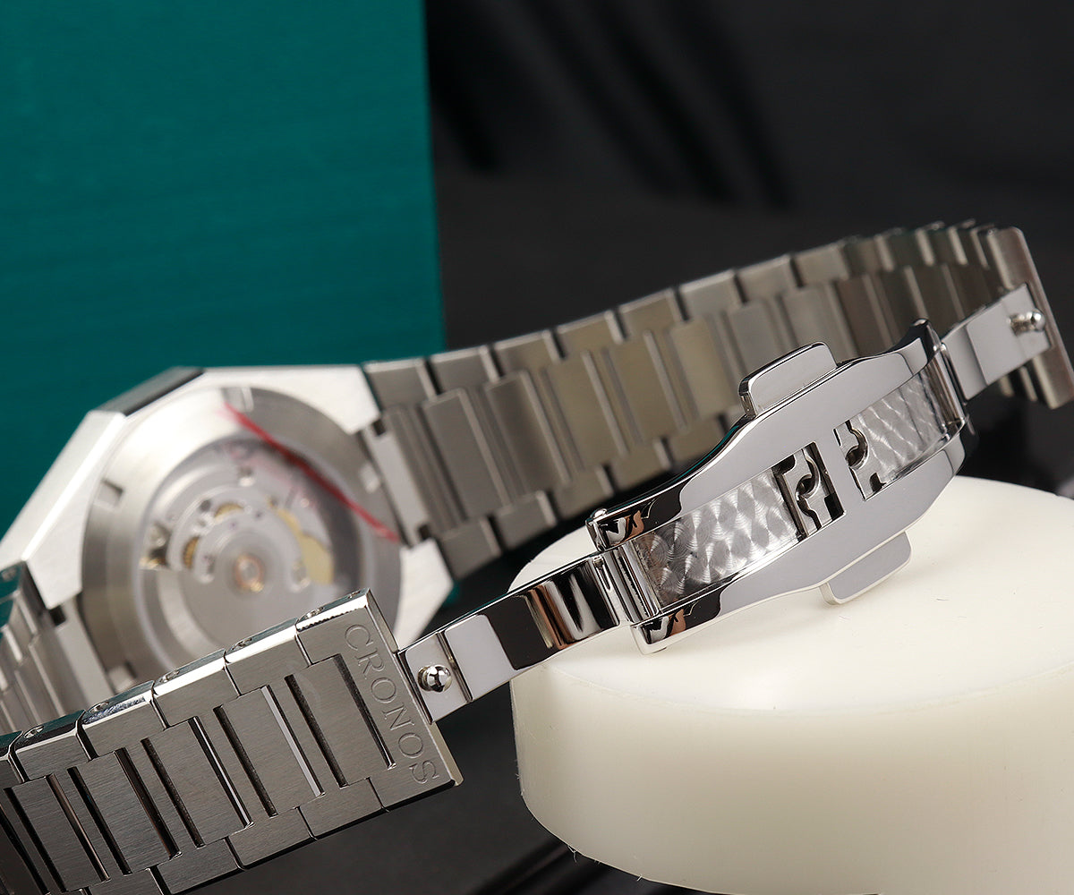 US Pre-Owned Cronos 39mm Skyline PT5000 Men Watch L6028 V2