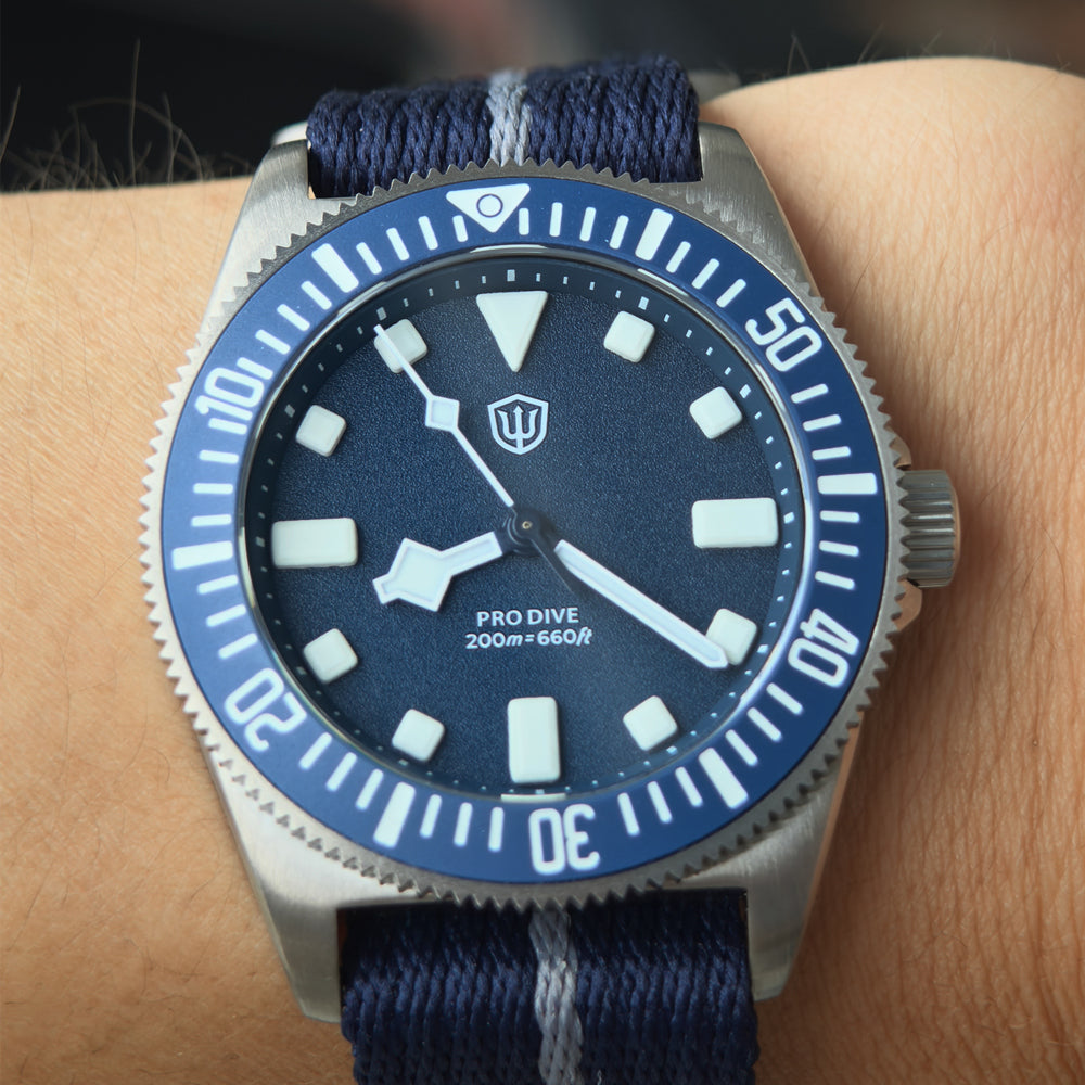 EU Pre-Owned Watchdives 40mm EXD Titanium Diver Watch