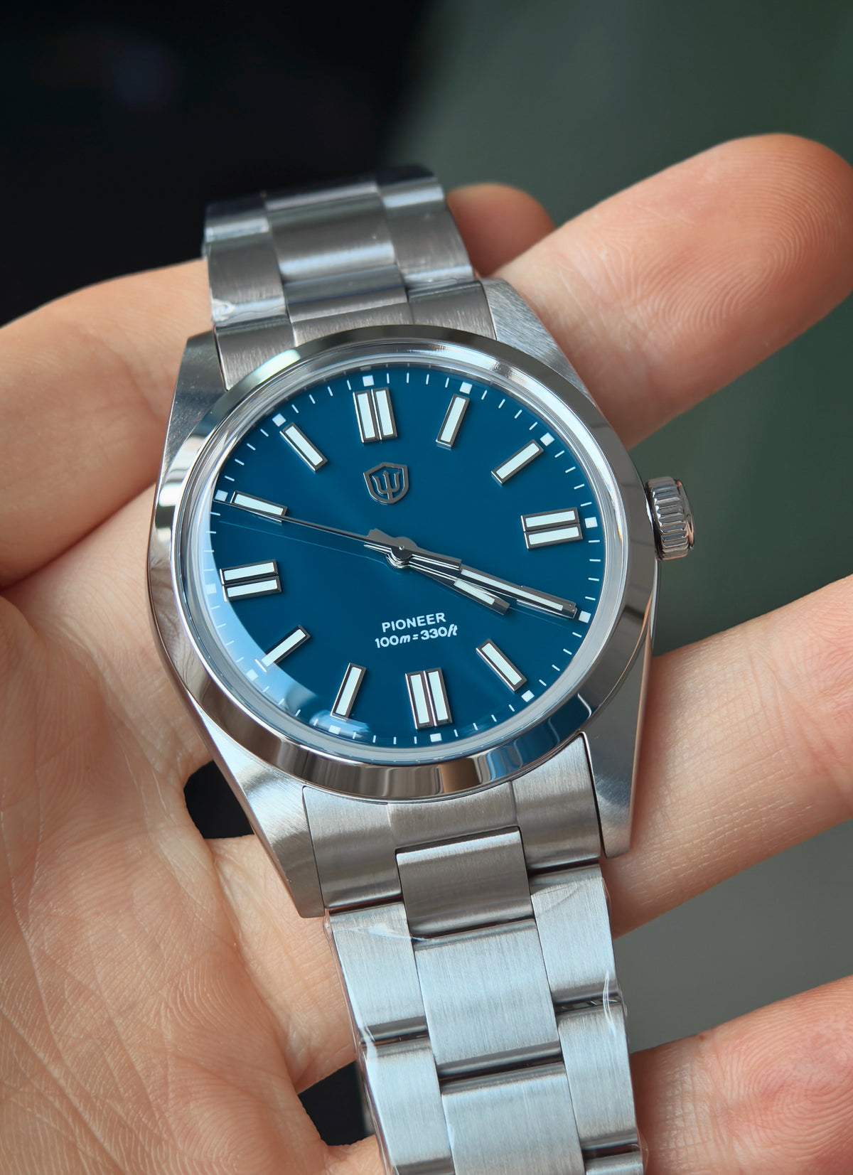 EU Pre-Owned Watchdives WD1016B 37mm Pioneer VH31 Men Watch