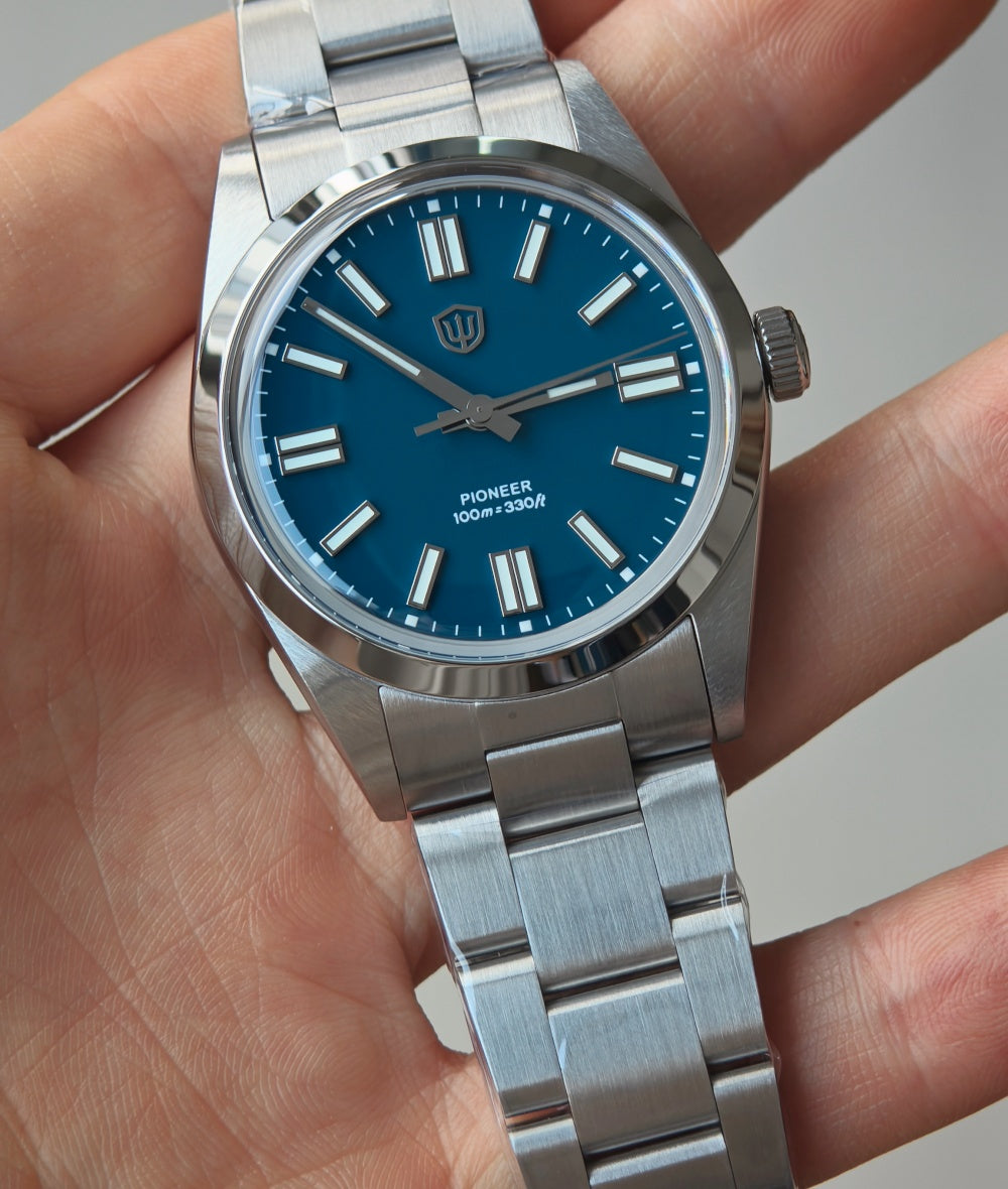 EU Pre-Owned Watchdives WD1016B 37mm Pioneer VH31 Men Watch