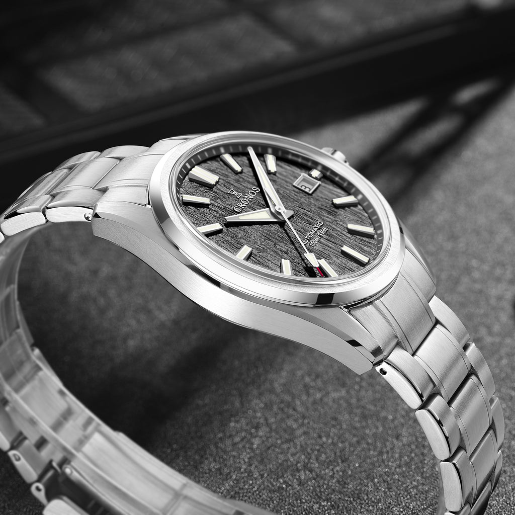 US Pre-Owned Cronos 39mm PT5000 Automatic Watch L6037