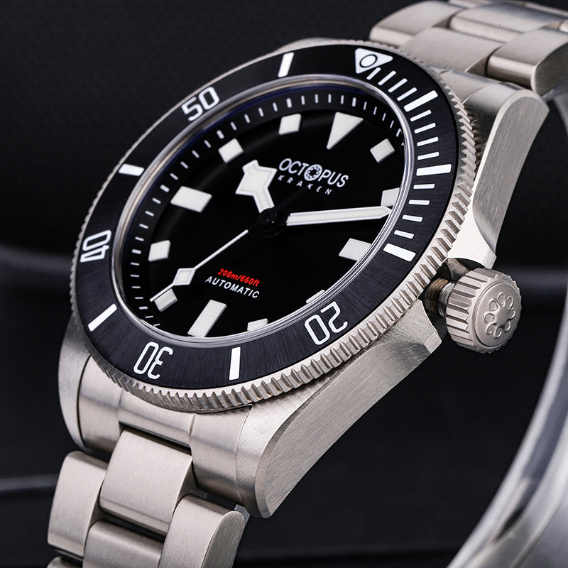 US Preowned Octopus Kraken 39mm Titanium PT5000 Automatic Watch