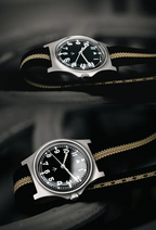 EU Pre-Owned Rdunae RA01 G10 Retro Military Field Quartz Watch